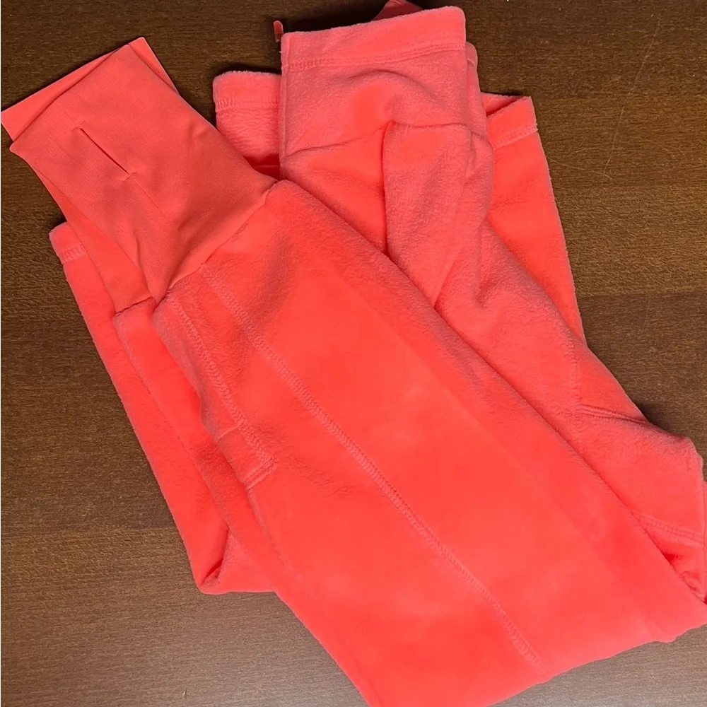 Free People Movement Great Heights Coral Pink Half Zip L (fits M) - Picture 4 of 5